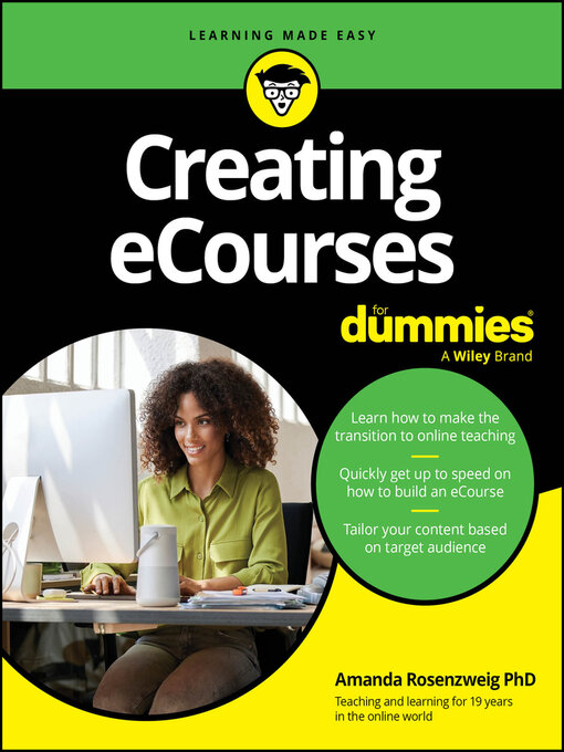 Title details for Creating eCourses For Dummies by Amanda Rosenzweig - Wait list